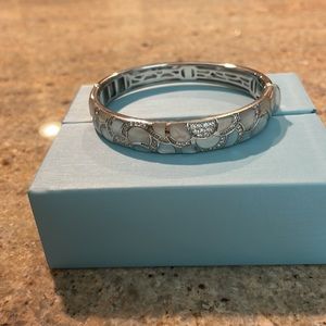 Belle etoile White Mother-of-pearl Adina Bangle bracelet